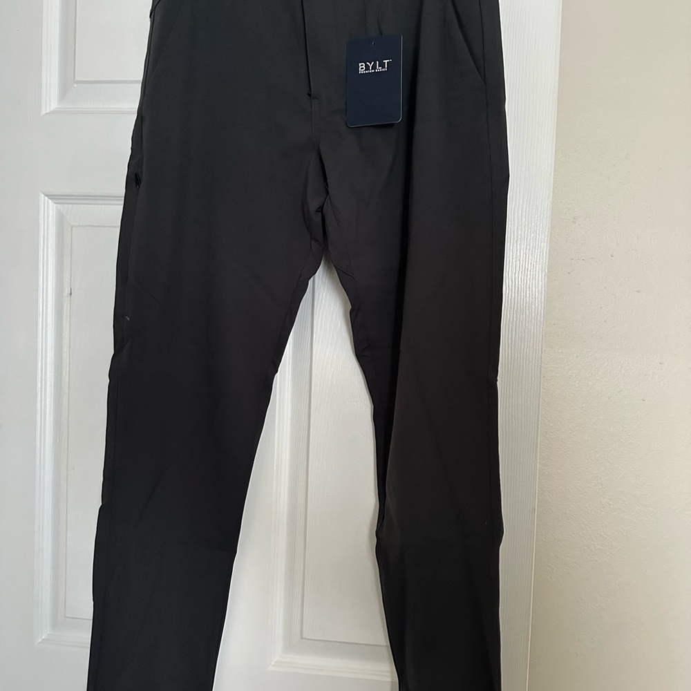 Men's Dark Grey BYLT Pants